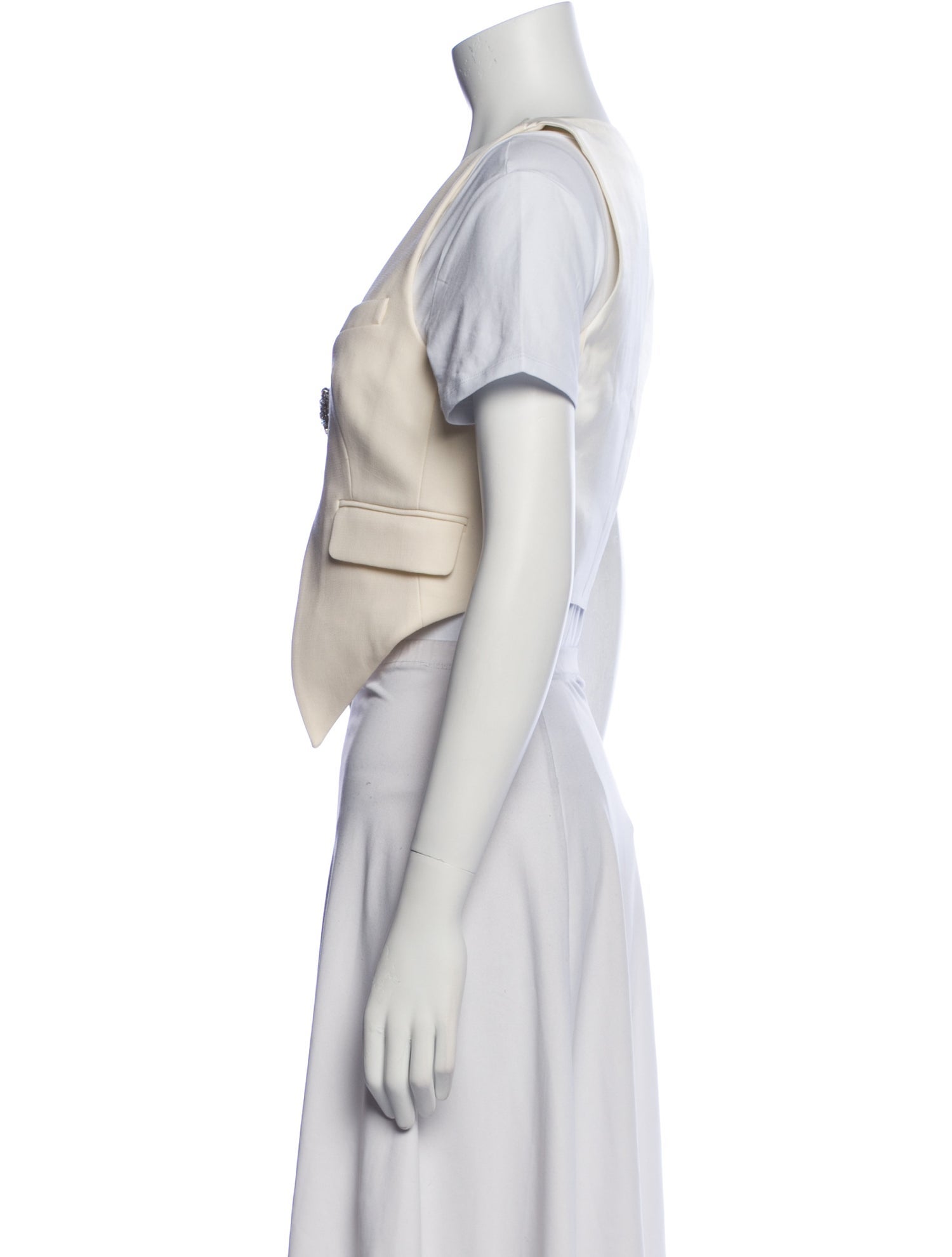 Area Virgin Wool Vest w/ Tags