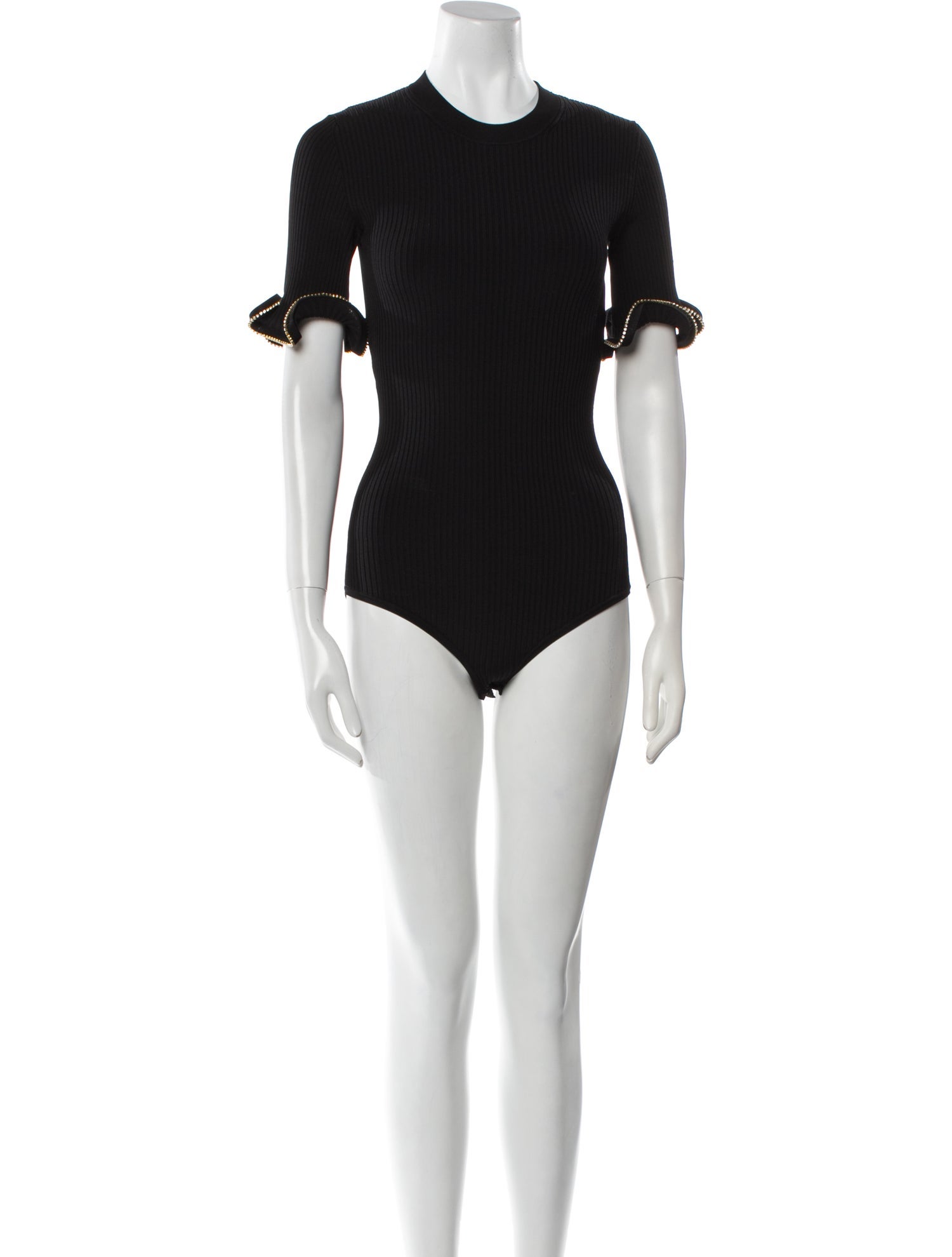 Area Crew Neck Short Sleeve Bodysuit