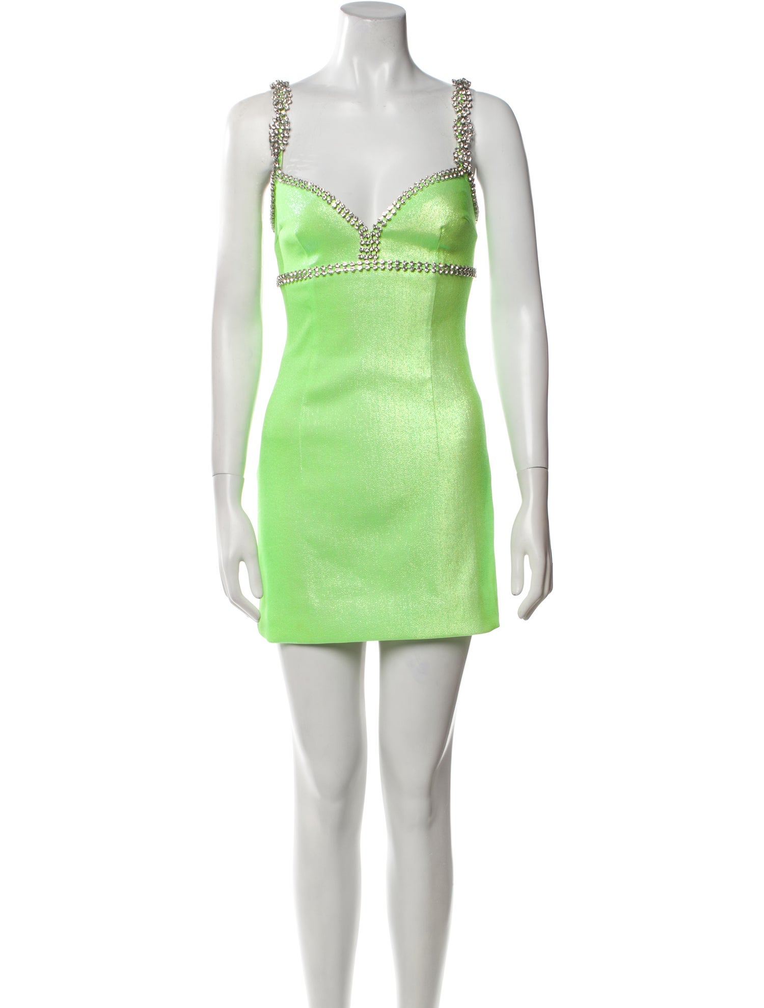 Area V-Neck Mini Dress