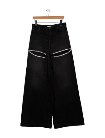 Area High-Rise Wide Leg Jeans