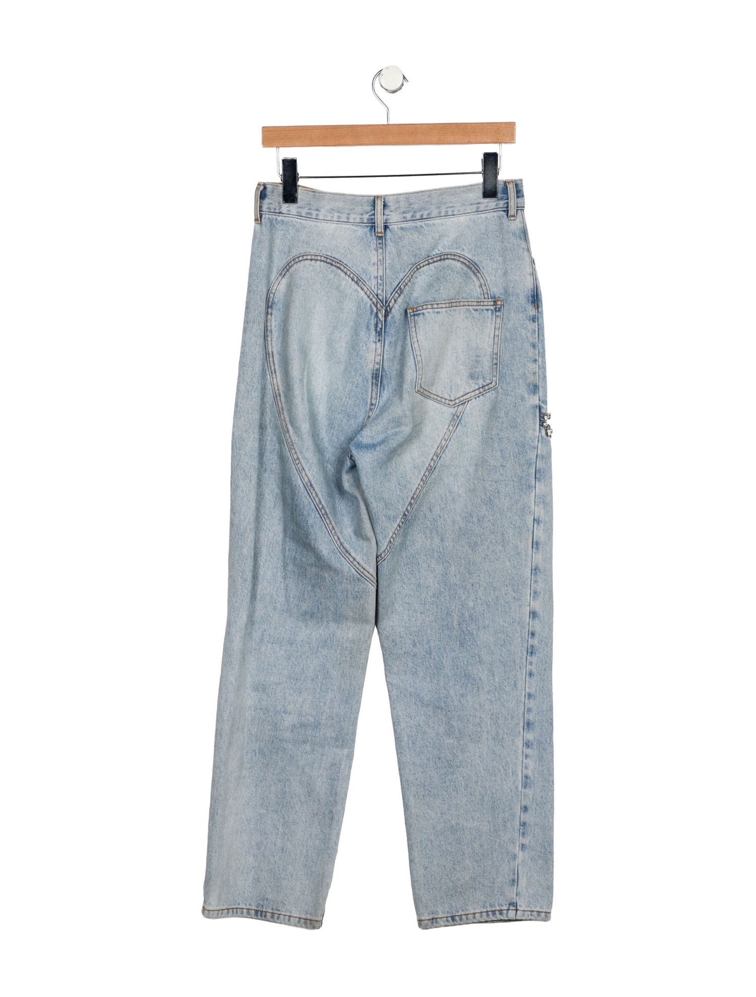 Area High-Rise Straight Leg Jeans