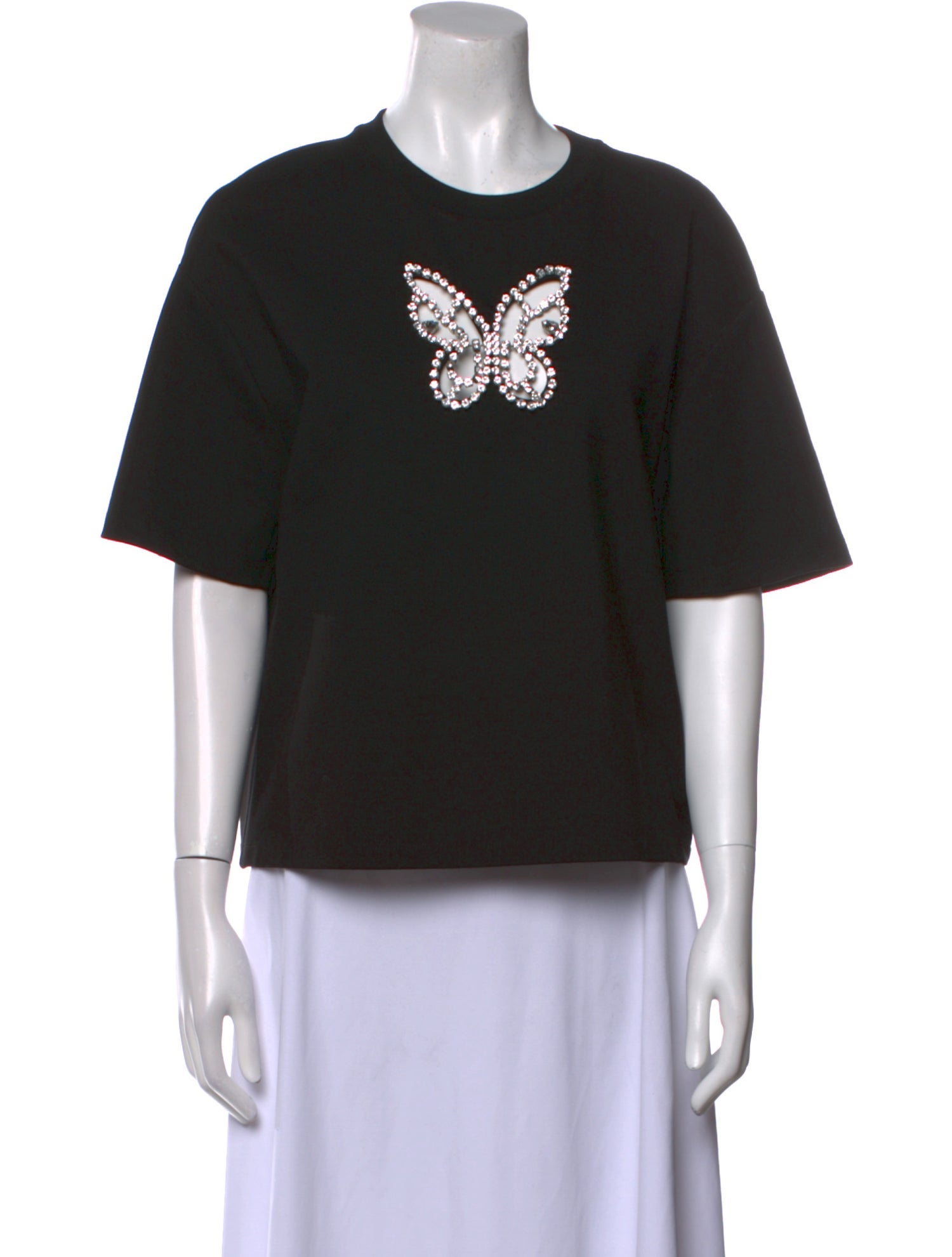 Area Graphic Print Crew Neck T-Shirt