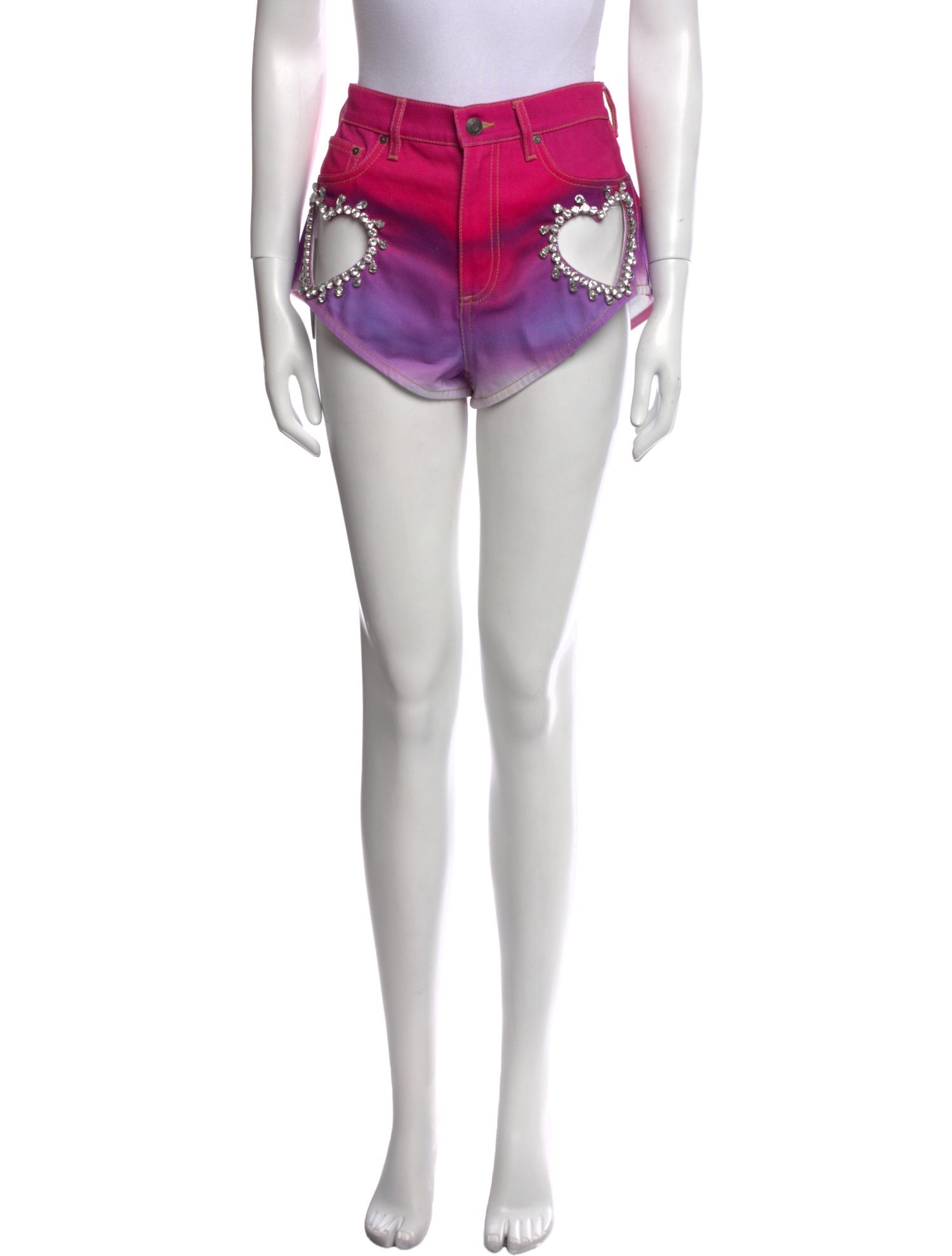 Area Colorblock Pattern Wide Leg Pants w/ Tags