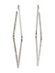 Area Crystal Dewi Square Hoop Earrings