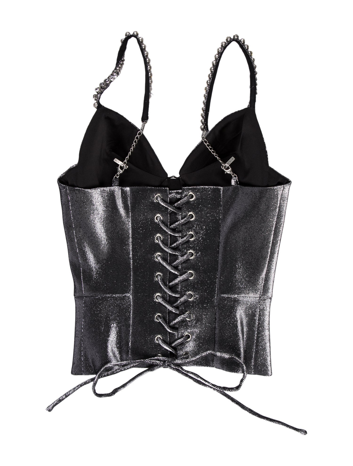 Area V-Neck Sleeveless Bodysuit w/ Tags