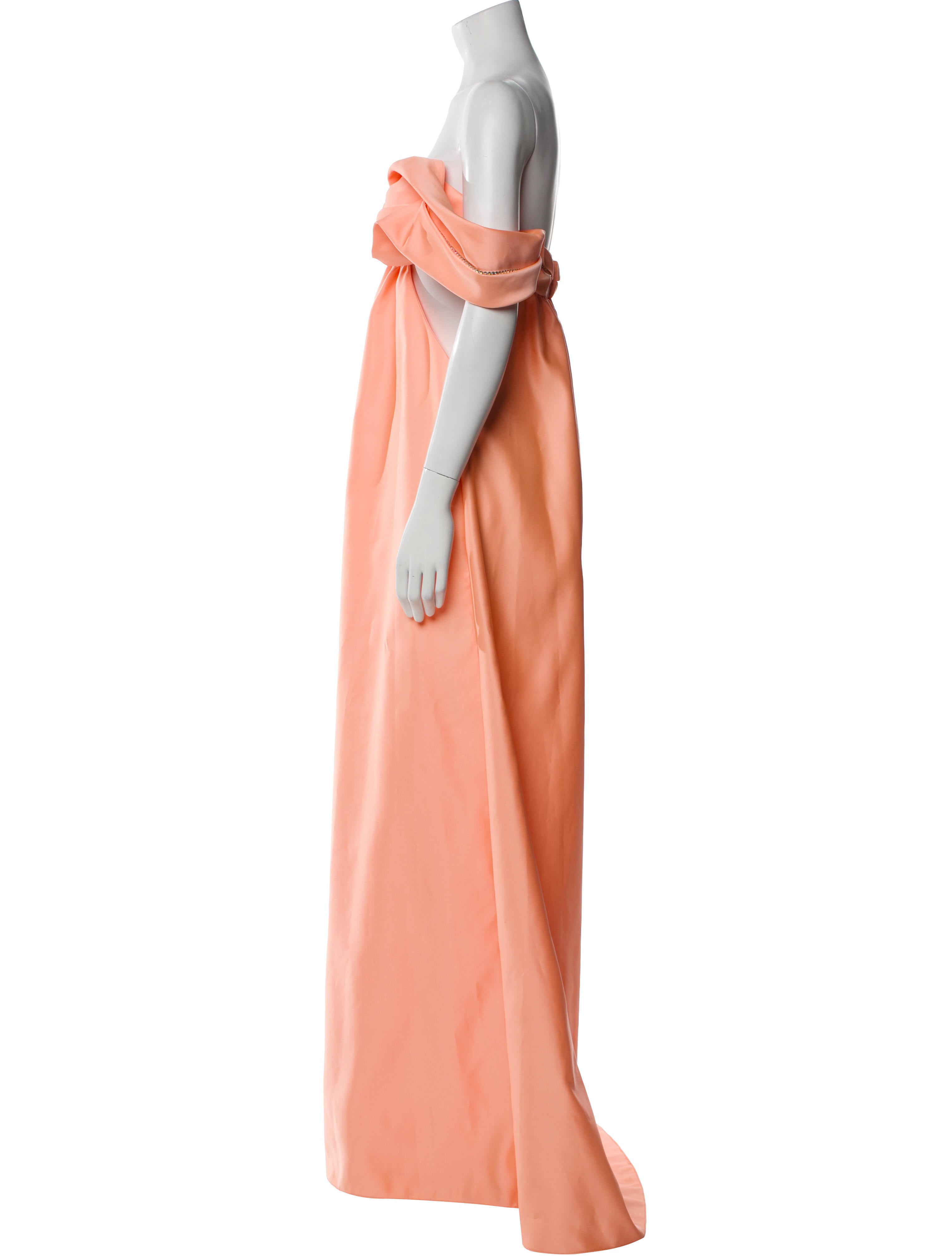 Area Off-The-Shoulder Long Dress w/ Tags