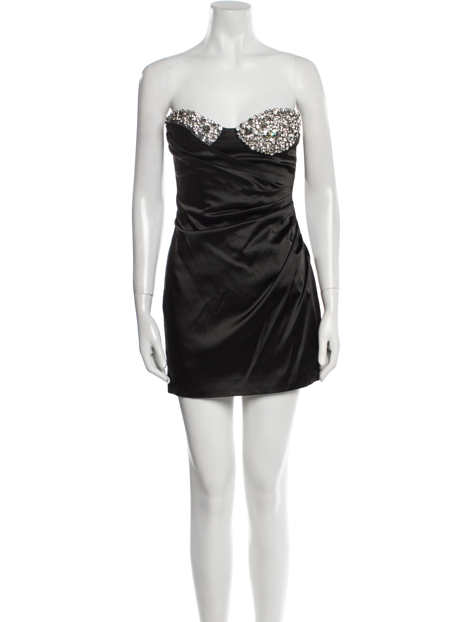 Area Strapless Mini Dress