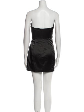 Area Strapless Mini Dress
