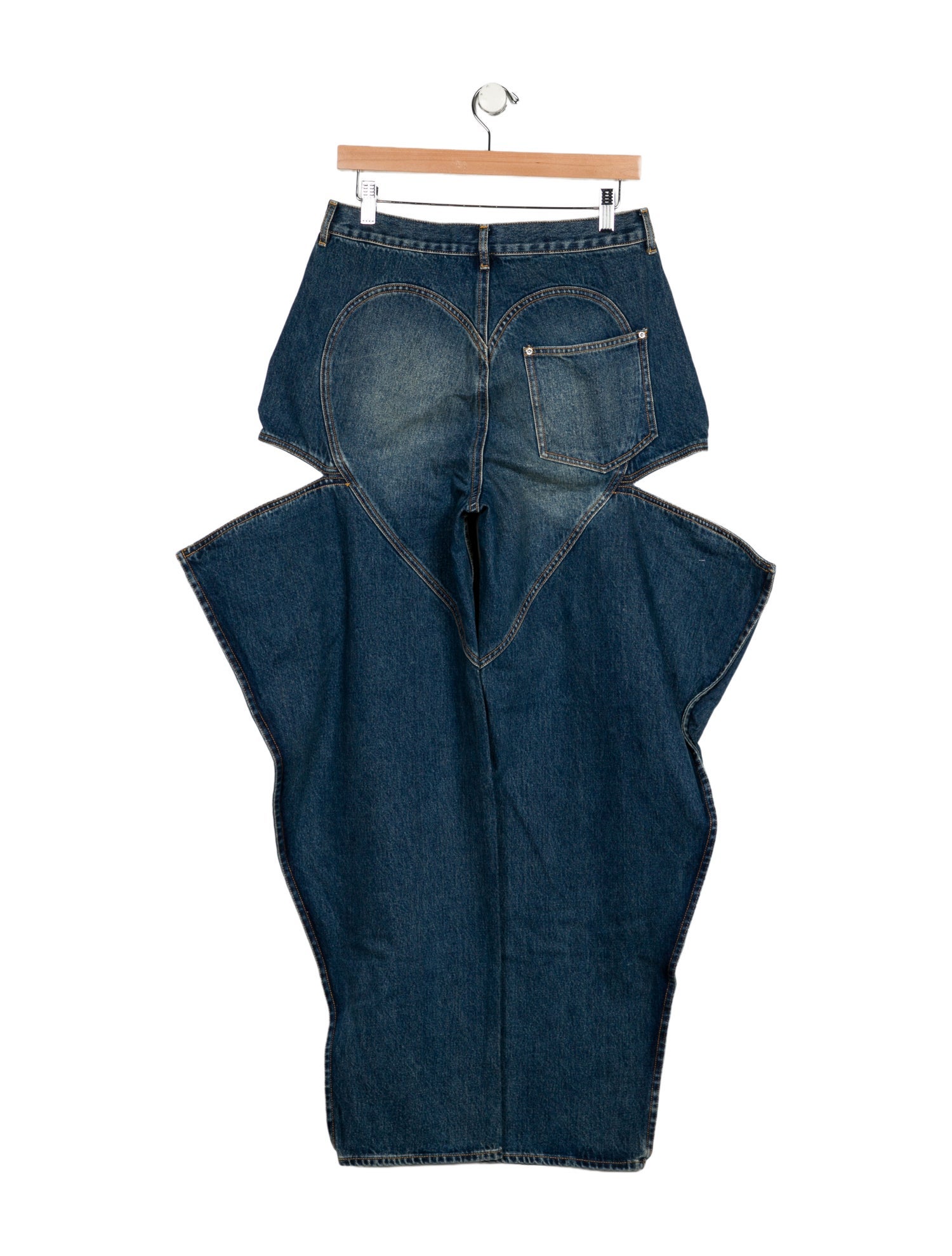 Area High-Rise Straight Leg Jeans