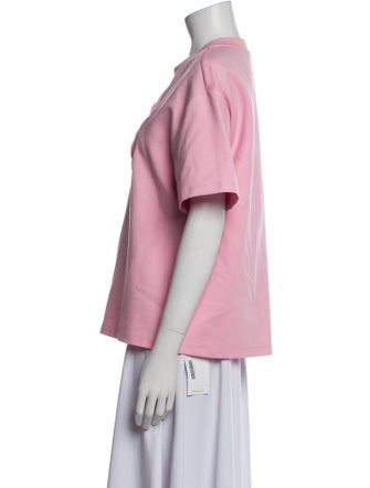 Area Graphic Print Crew Neck T-Shirt