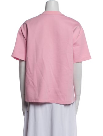 Area Graphic Print Crew Neck T-Shirt