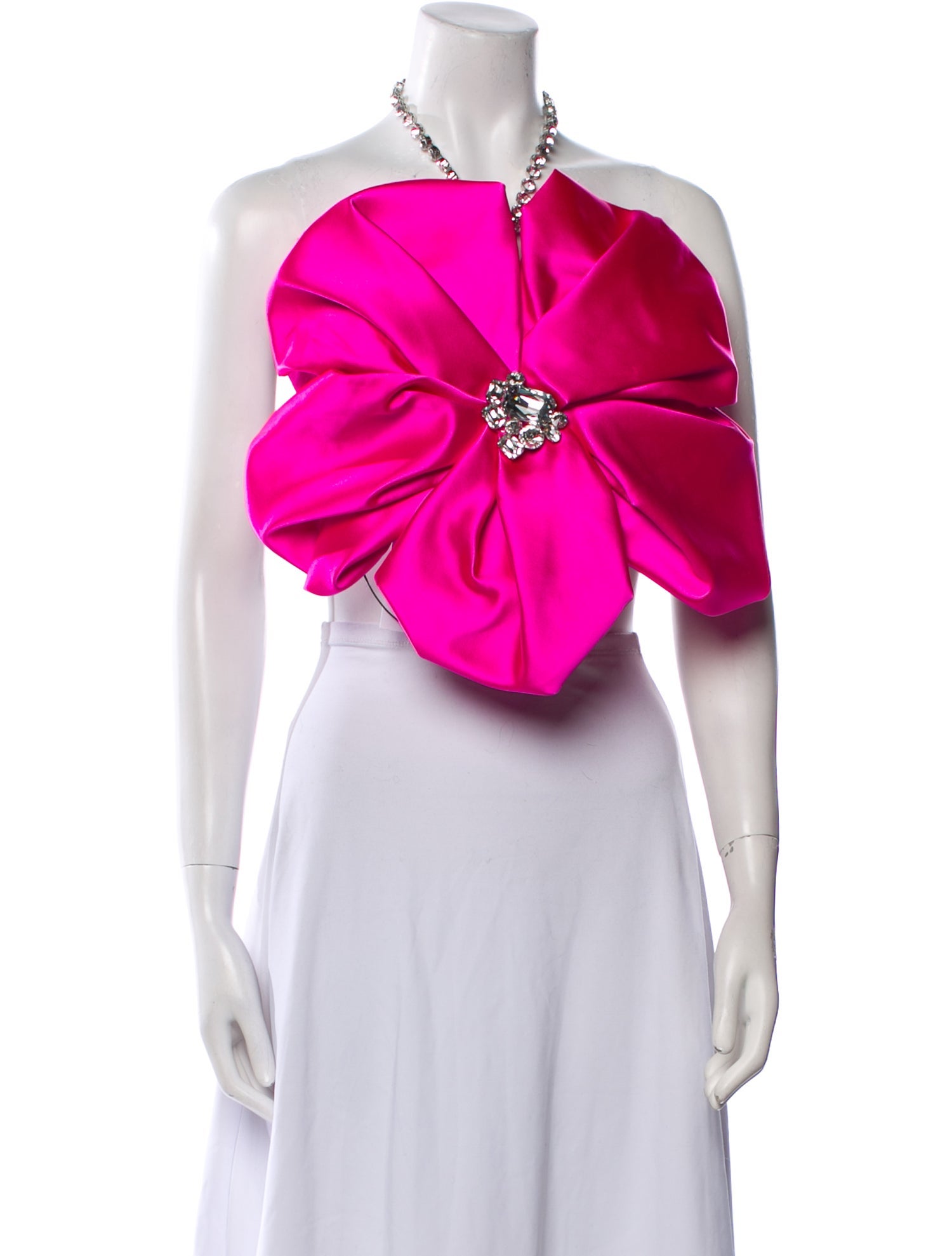 Area Halterneck Sleeveless Crop Top w/ Tags