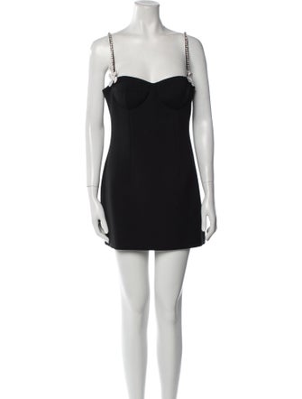 Area Virgin Wool Mini Dress