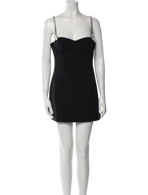 Area Virgin Wool Mini Dress