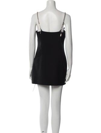 Area Virgin Wool Mini Dress