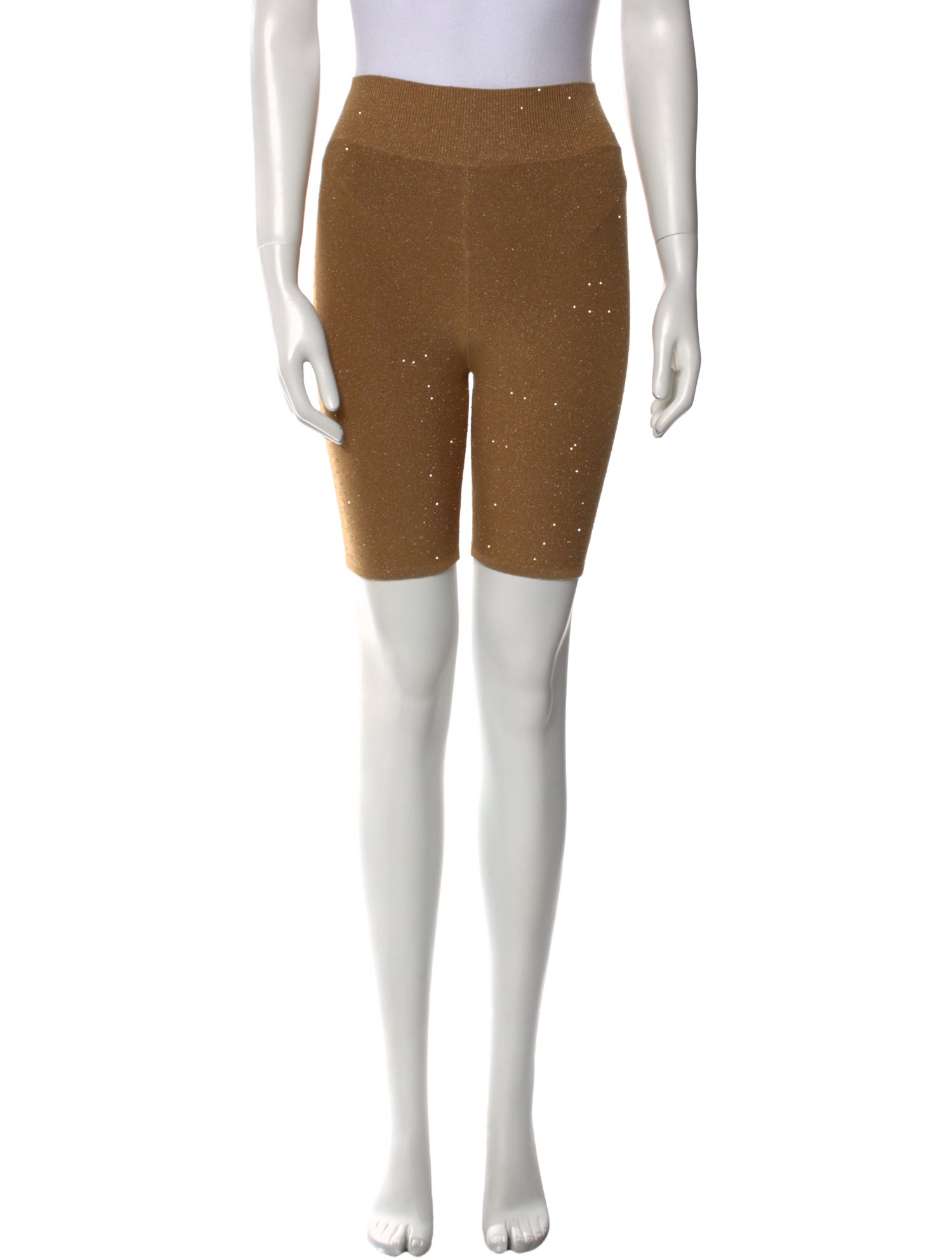 Area Silk Knee-Length Shorts
