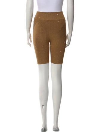 Area Silk Knee-Length Shorts