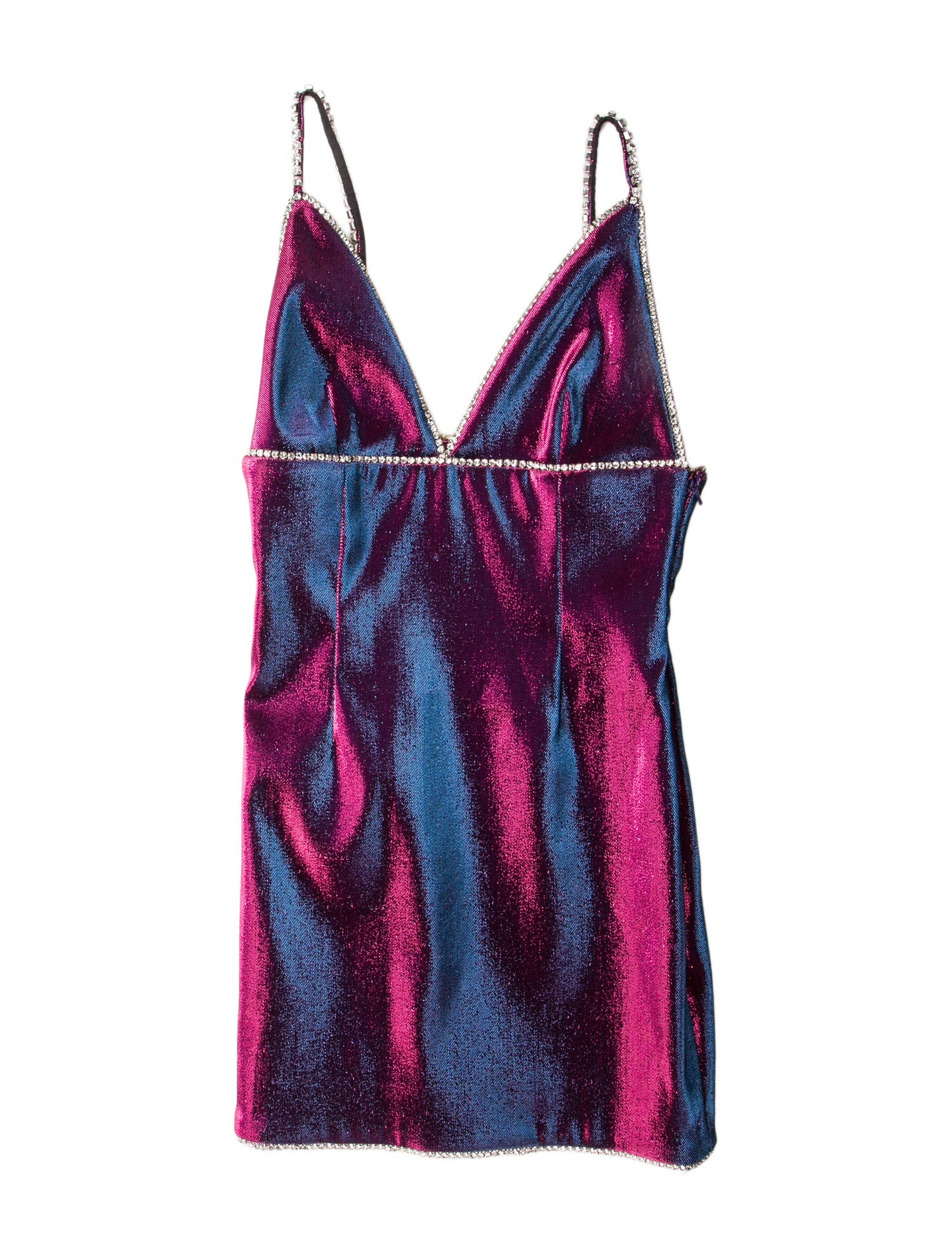 Area V-Neck Mini Dress