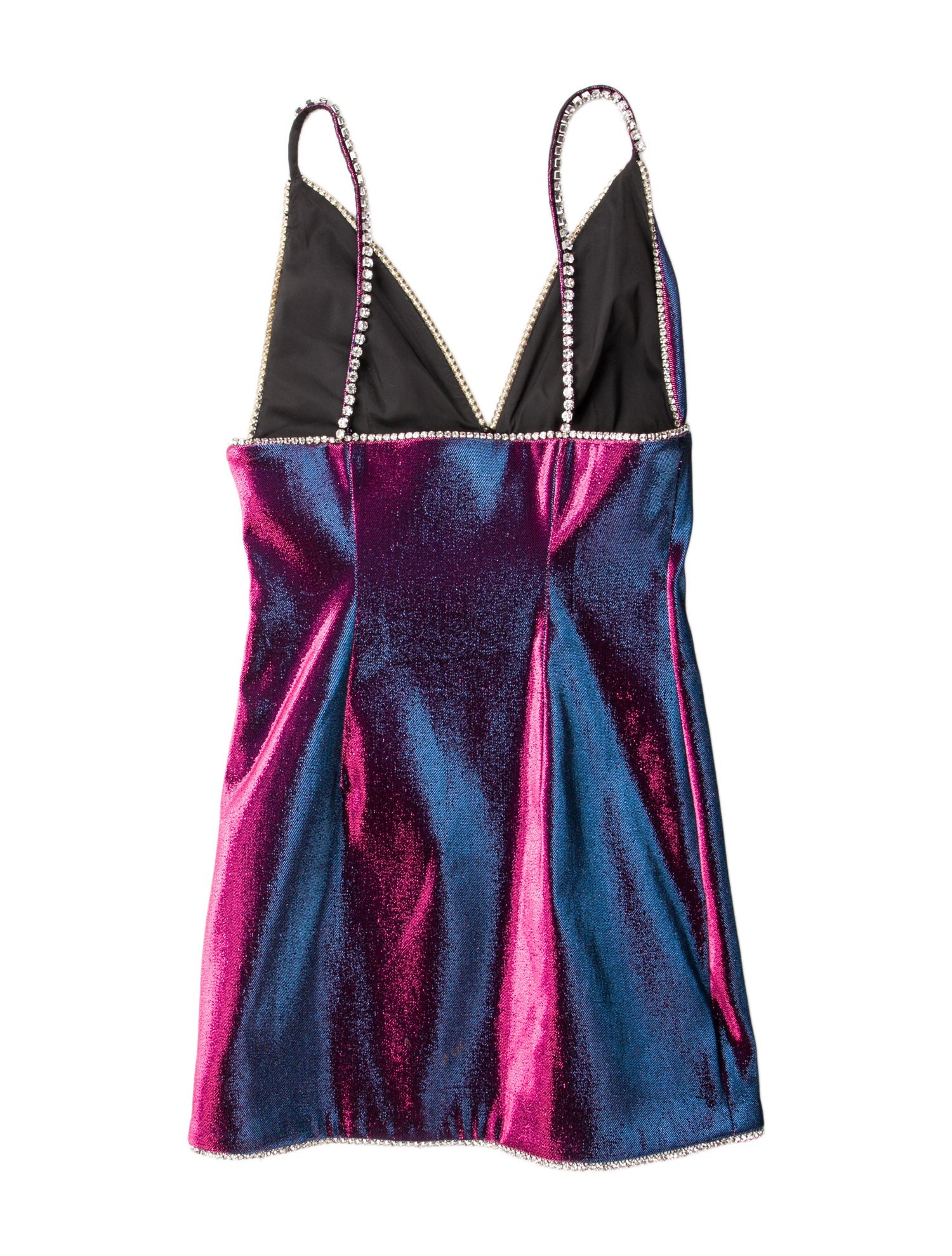 Area V-Neck Mini Dress