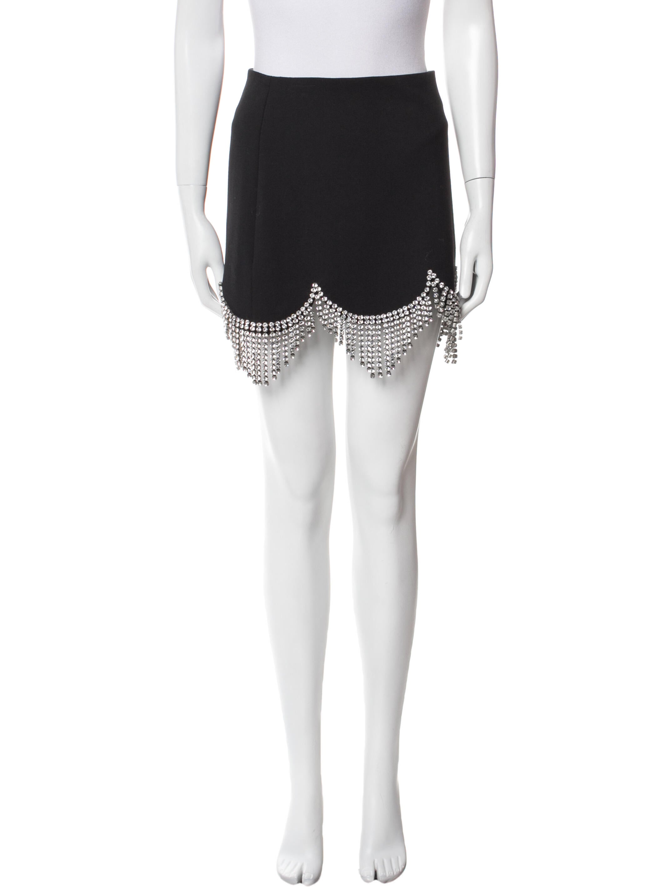 Area Virgin Wool Mini Skirt w/ Tags