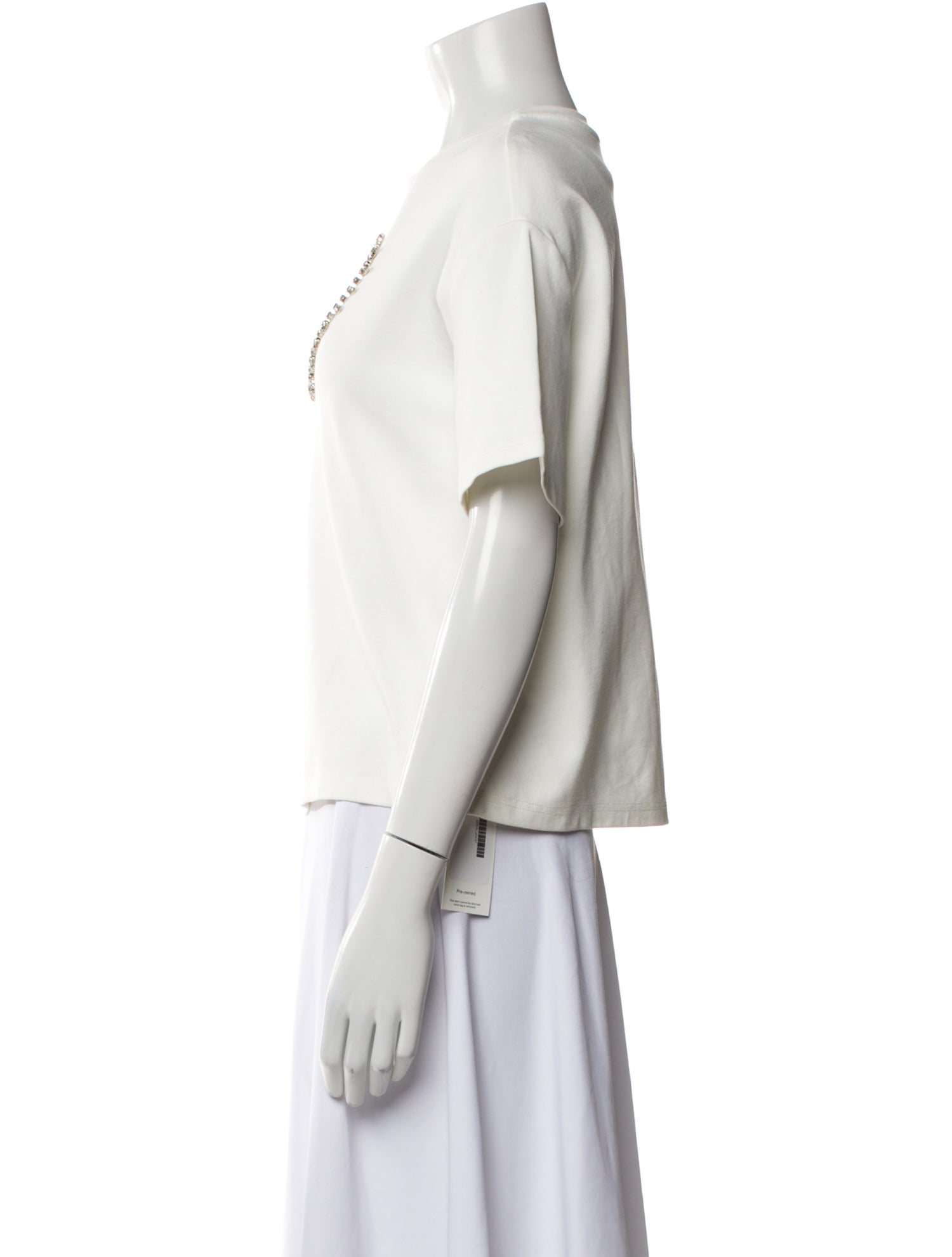 Area Graphic Print Crew Neck T-Shirt