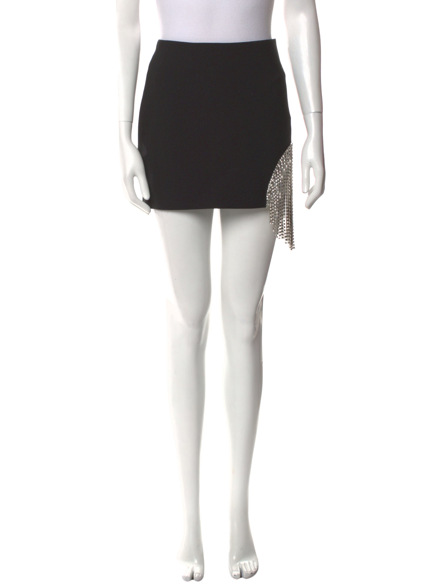 Area Crystal Embellishments Mini Skirt w/ Tags