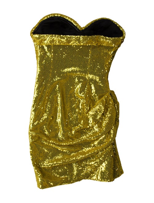 Area Strapless Mini Dress