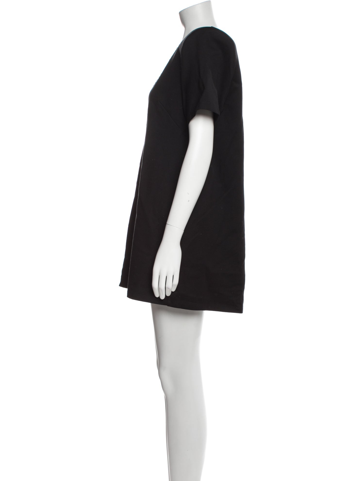 Area V-Neck Mini Dress