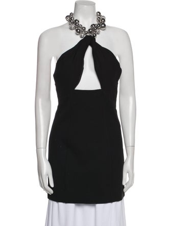 Area Halterneck Sleeveless Tunic