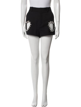 Area Wool Mini Shorts