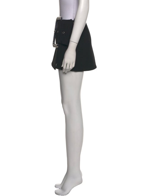 Area Virgin Wool Mini Skirt