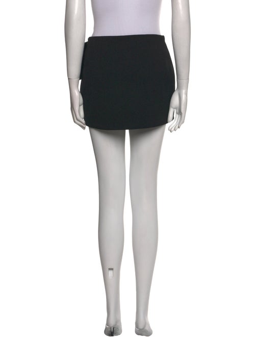 Area Virgin Wool Mini Skirt