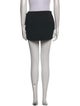 Area Virgin Wool Mini Skirt