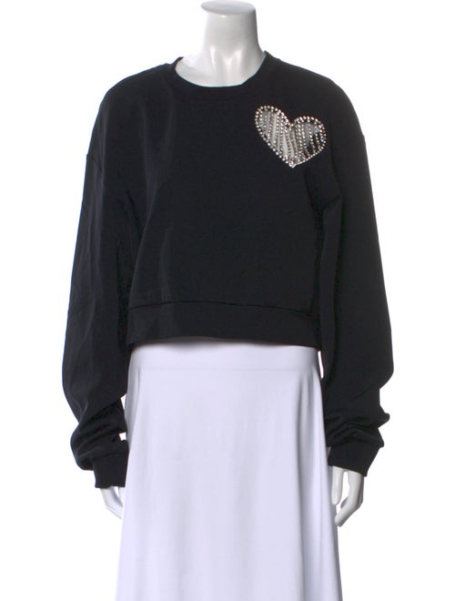 Area Graphic Print Crew Neck Sweatshirt