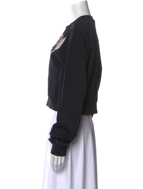 Area Graphic Print Crew Neck Sweatshirt