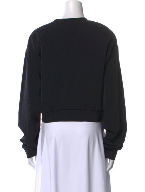 Area Graphic Print Crew Neck Sweatshirt