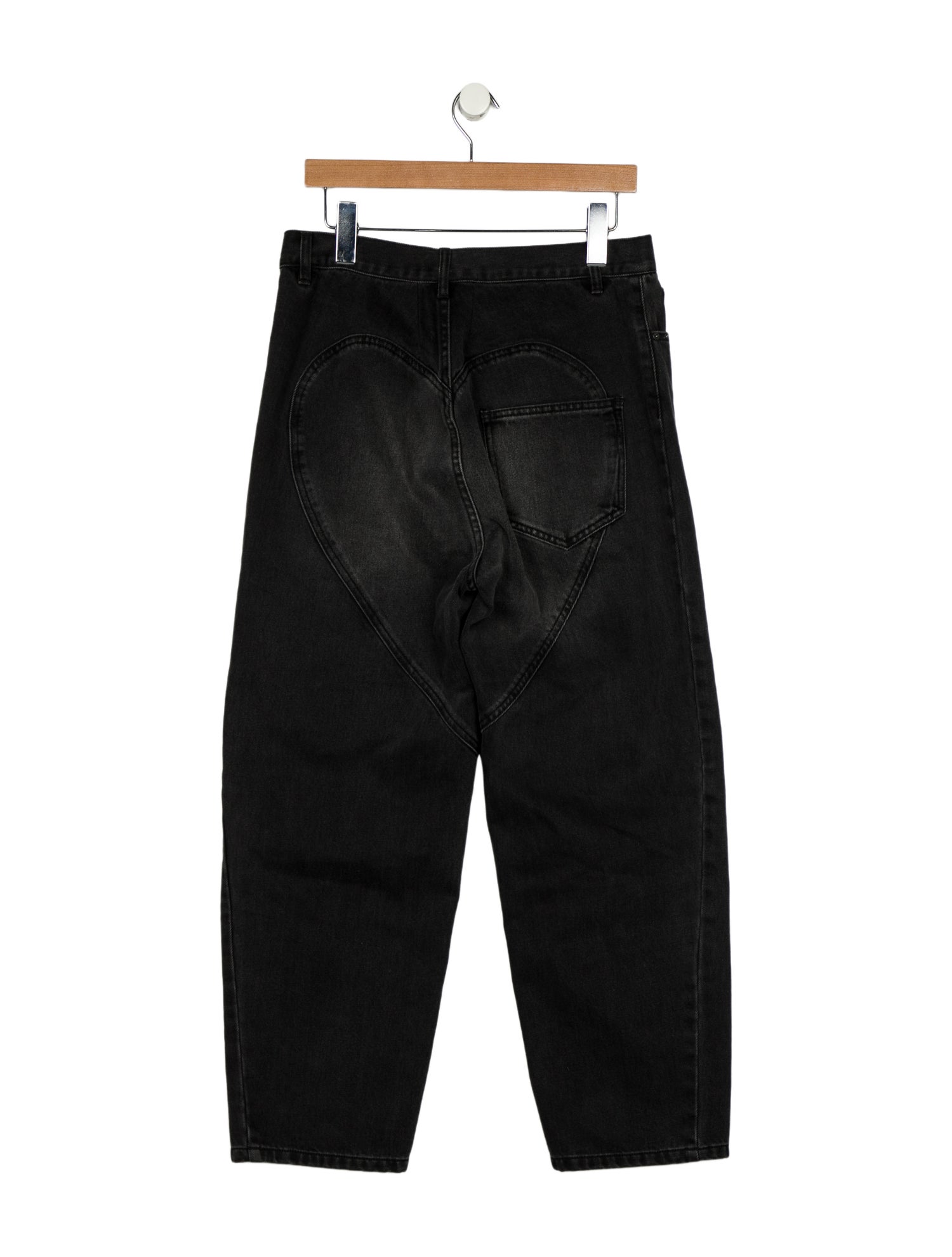 Area High-Rise Straight Leg Jeans