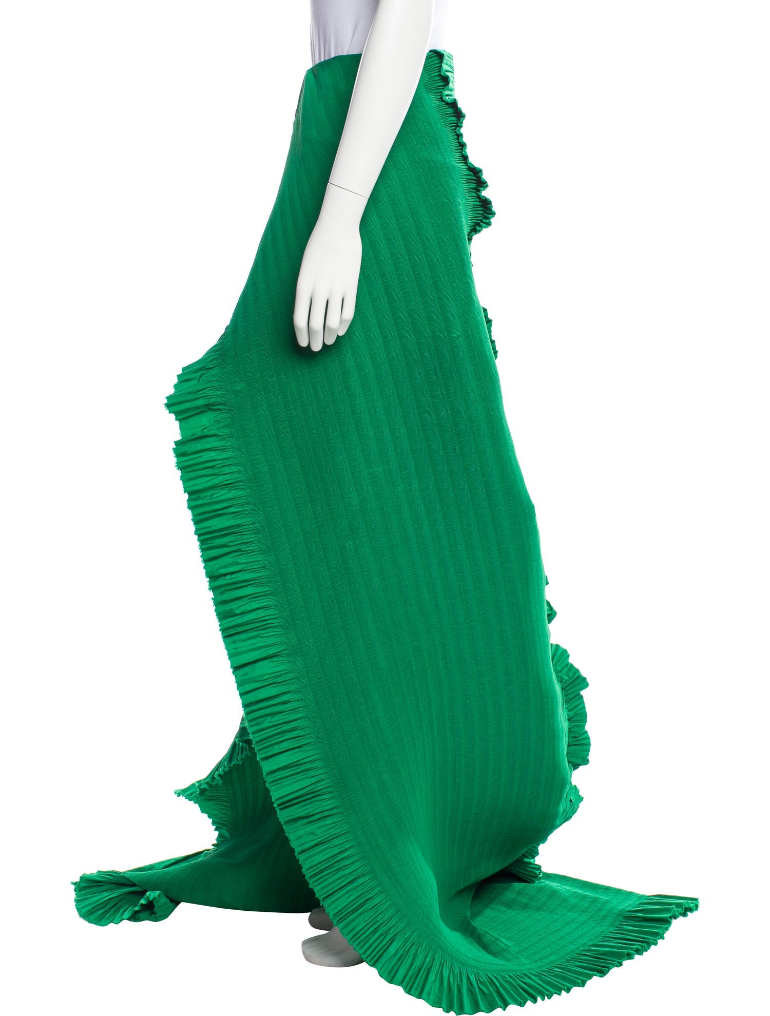 Area Pleated Accents Nightgown