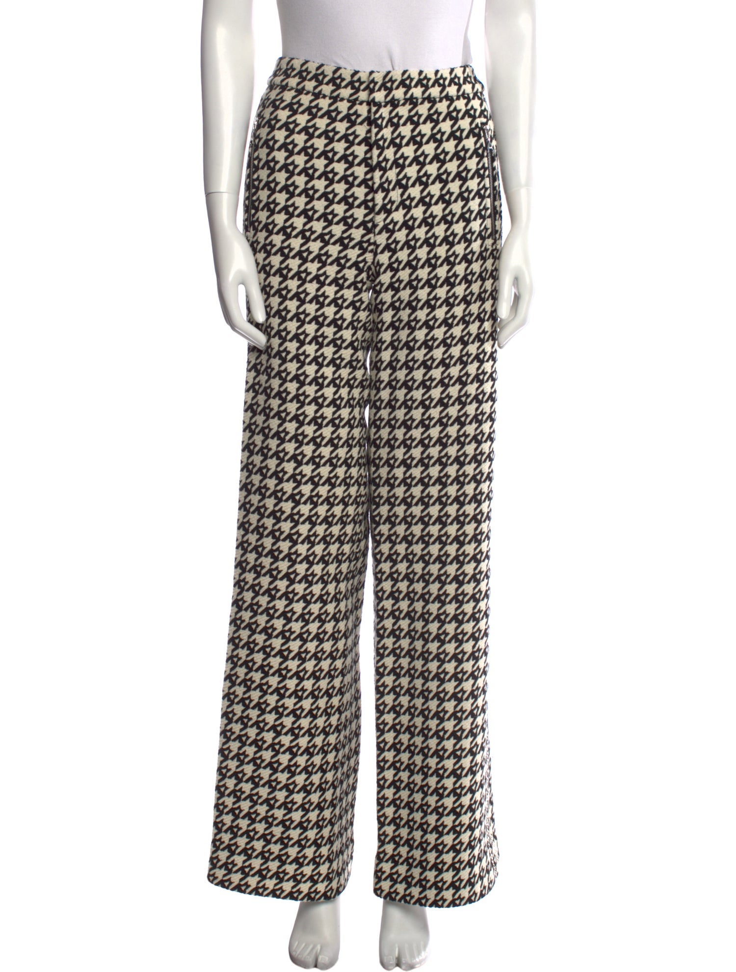 Area Virgin Wool Wide Leg Pants