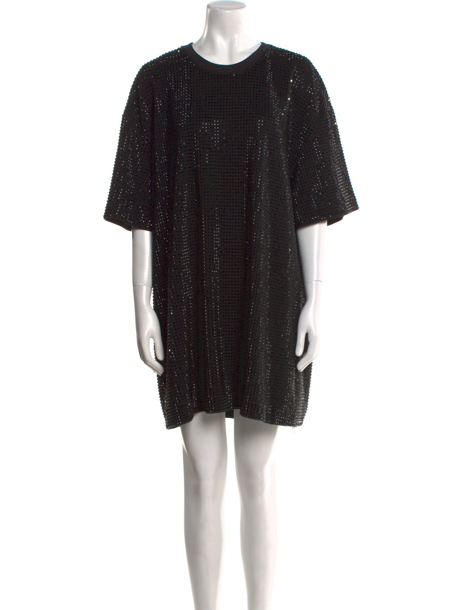 Area Crew Neck Mini Dress