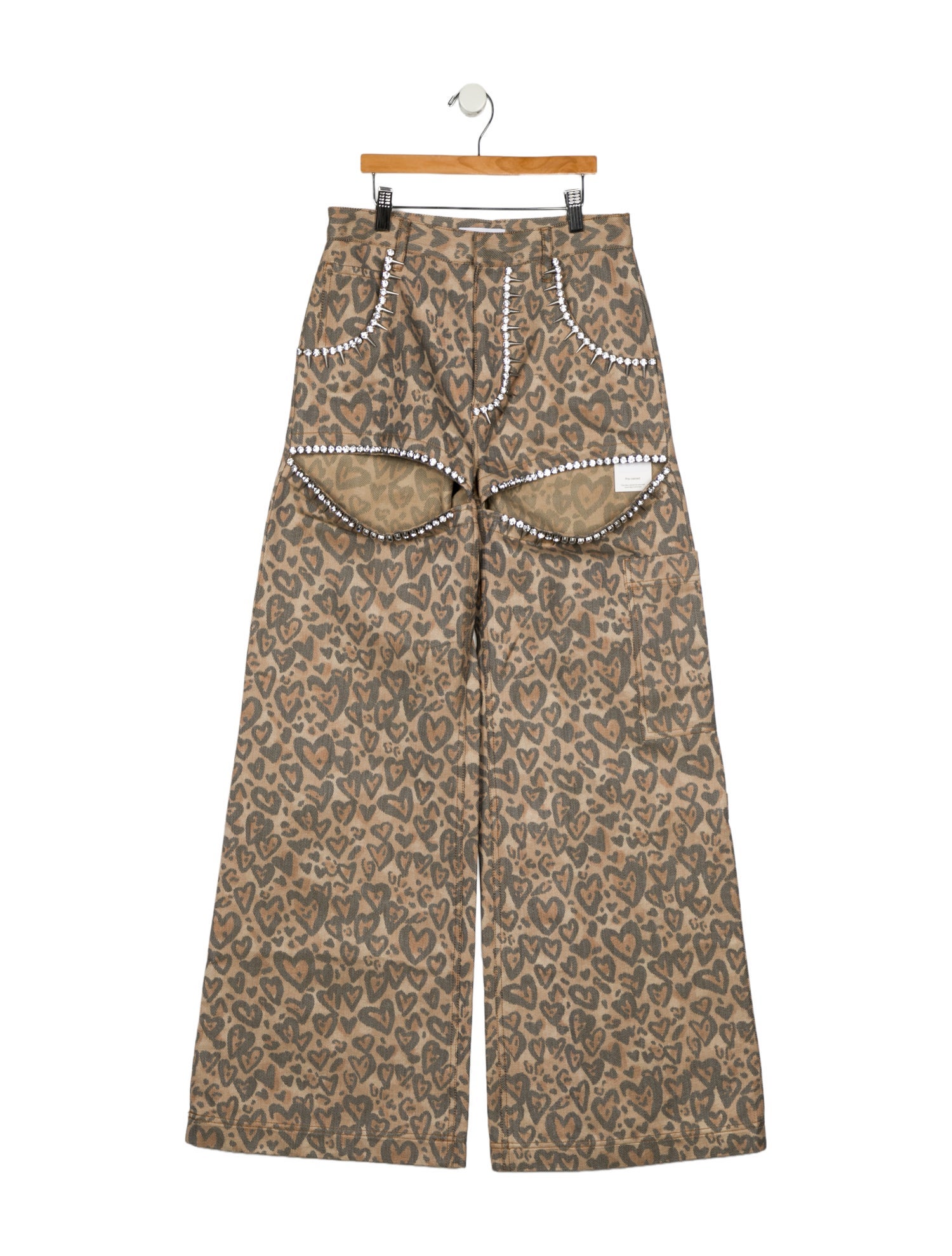 Area High-Rise Wide Leg Jeans