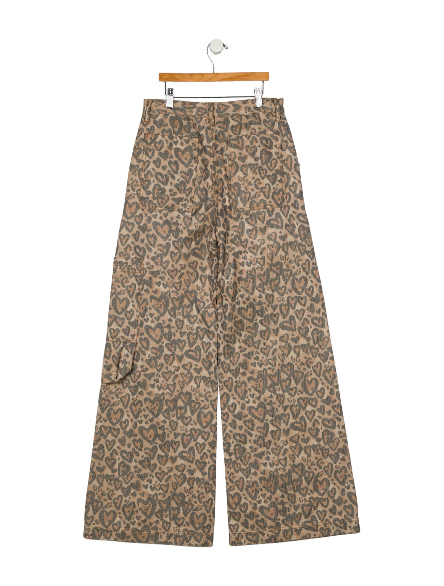 Area High-Rise Wide Leg Jeans