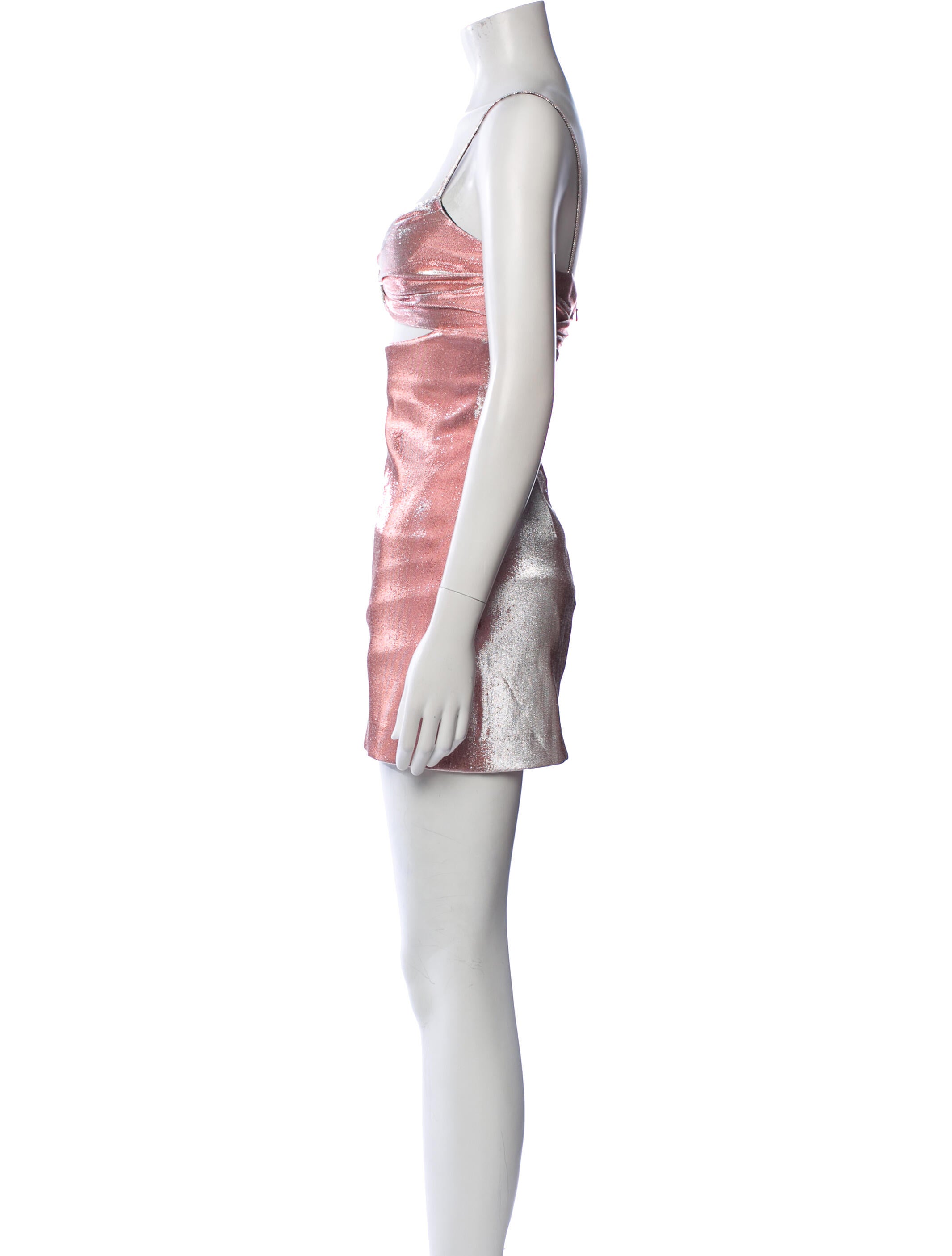 Area Printed Mini Dress