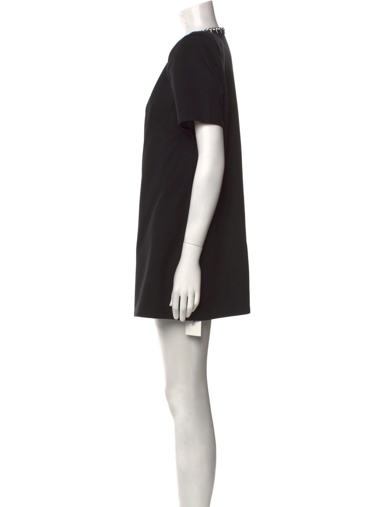 Area V-Neck Mini Dress