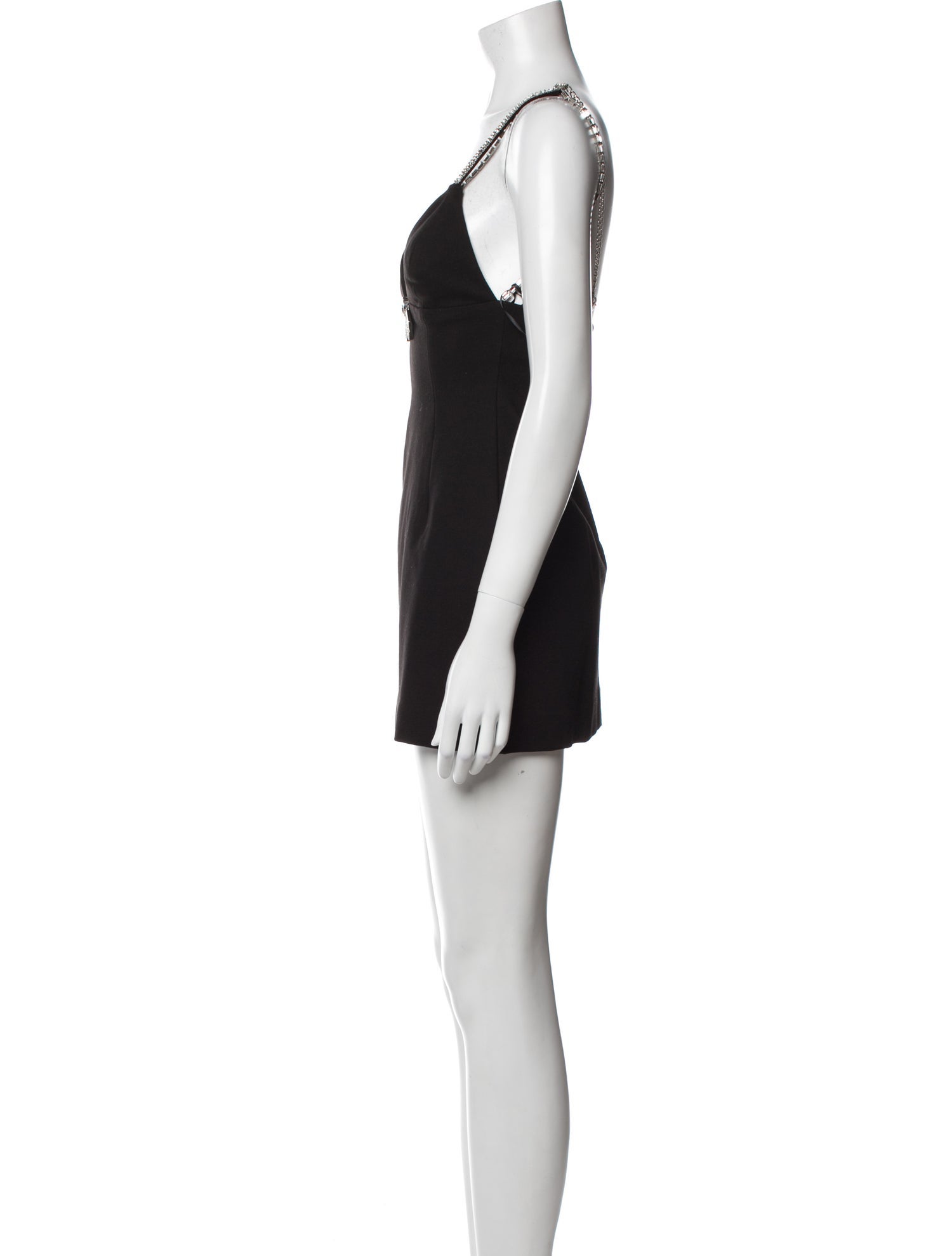 Area V-Neck Mini Dress