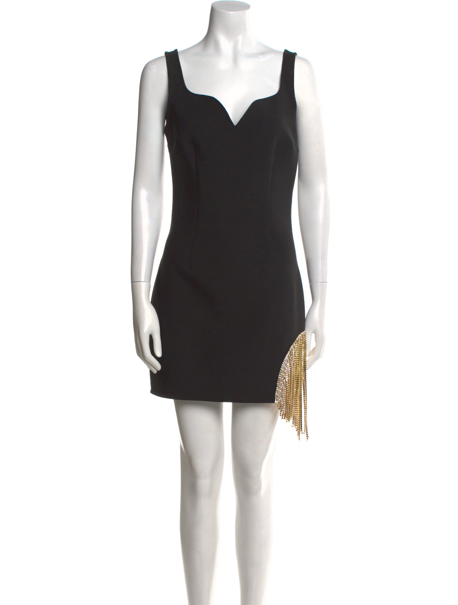 Area V-Neck Mini Dress