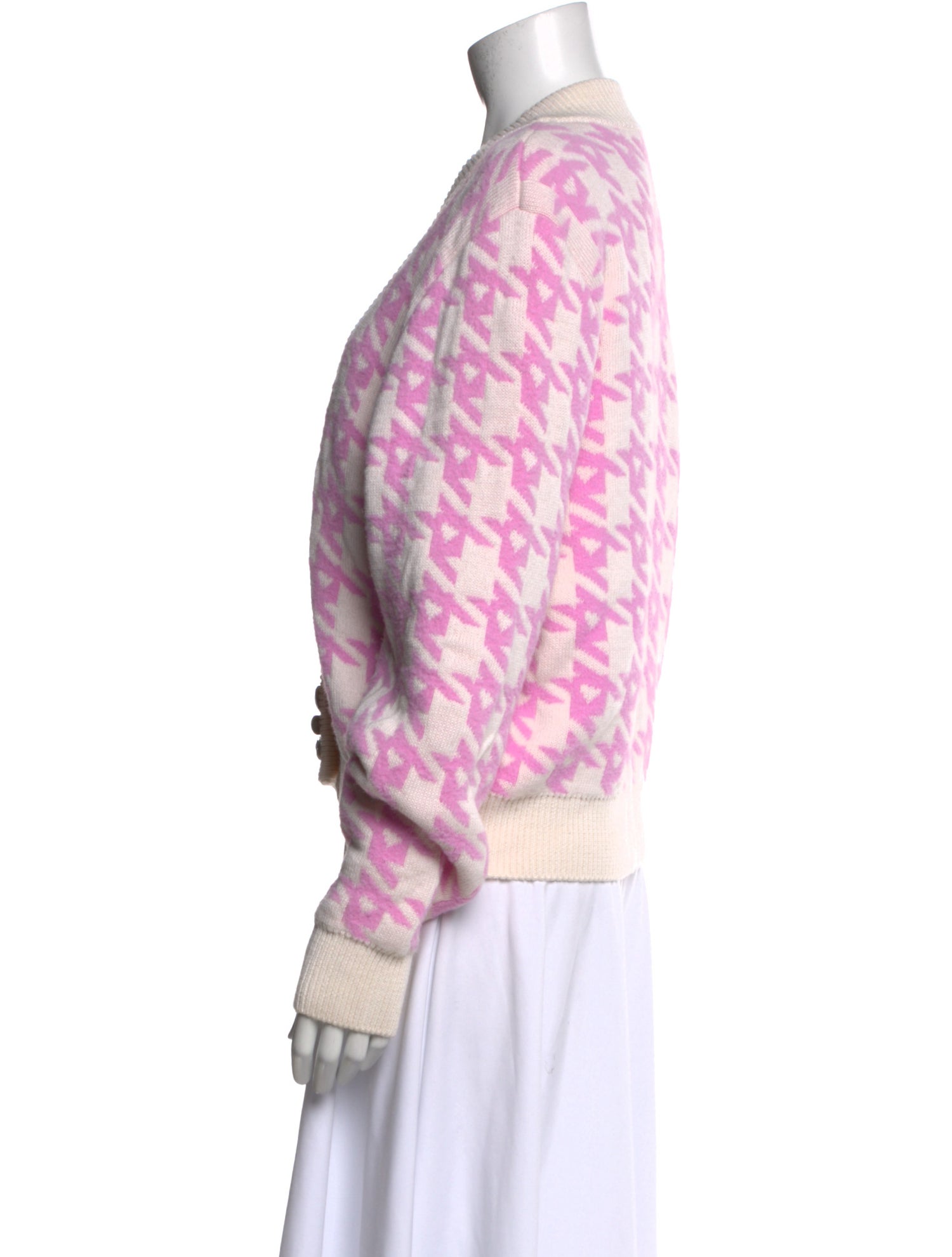 Area Wool Printed Sweater