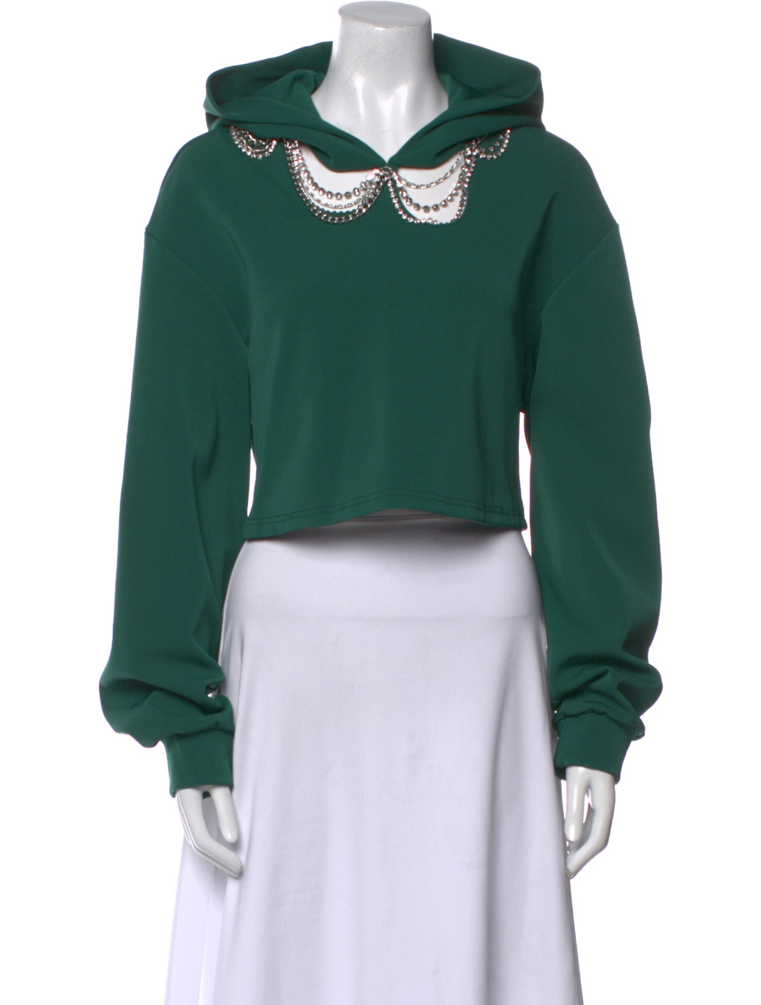 Area Mock Neck Long Sleeve Sweatshirt