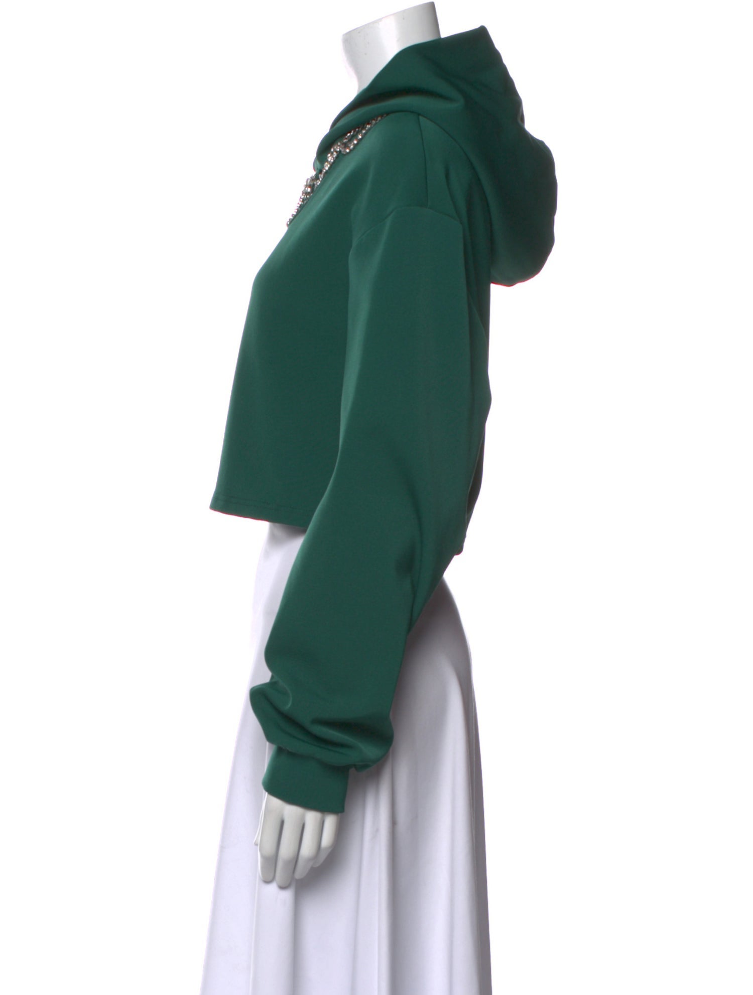 Area Mock Neck Long Sleeve Sweatshirt