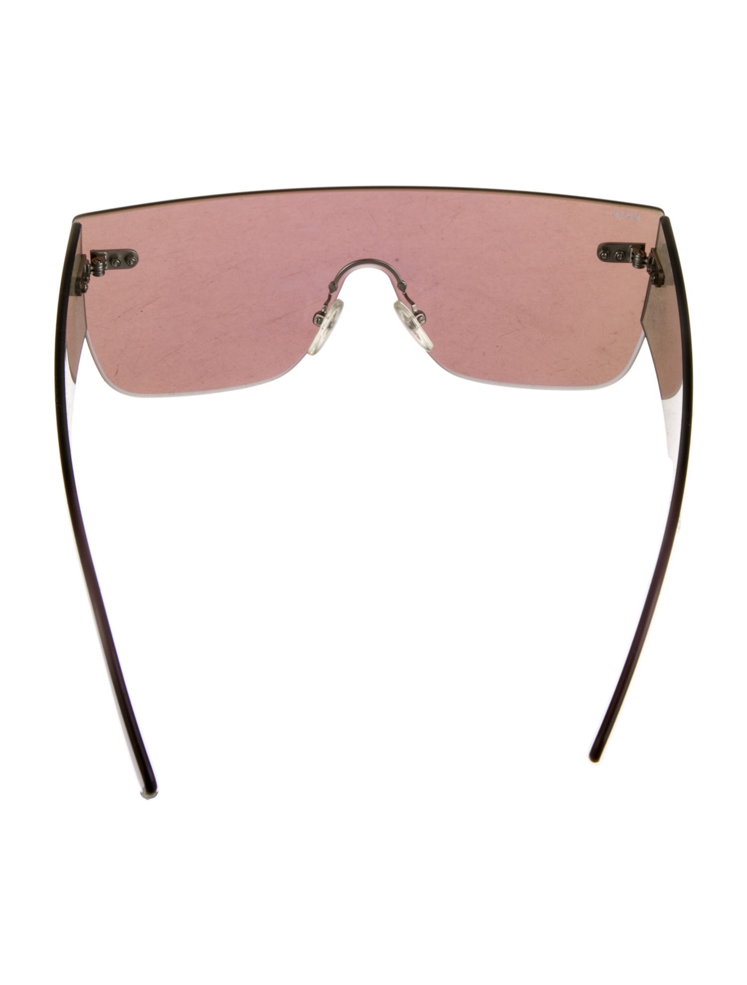 Area Shield Mirrored Sunglasses